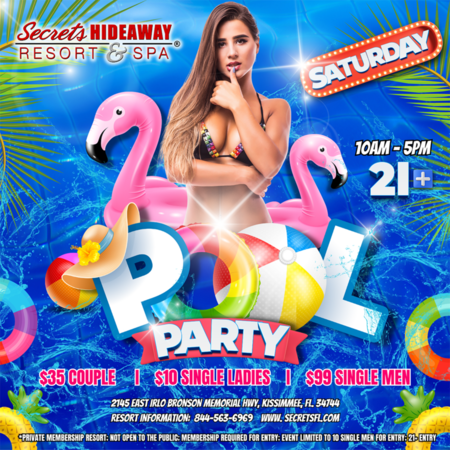 Pool Party 10am-5pm - Swing Nation