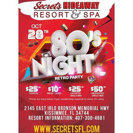 Retro 80's Night